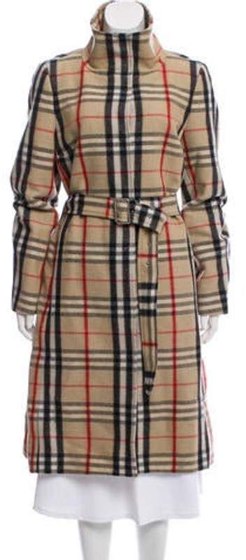 burberry nova check wool lined beige dad jacket|Wool Tailored Jacket in Reef .